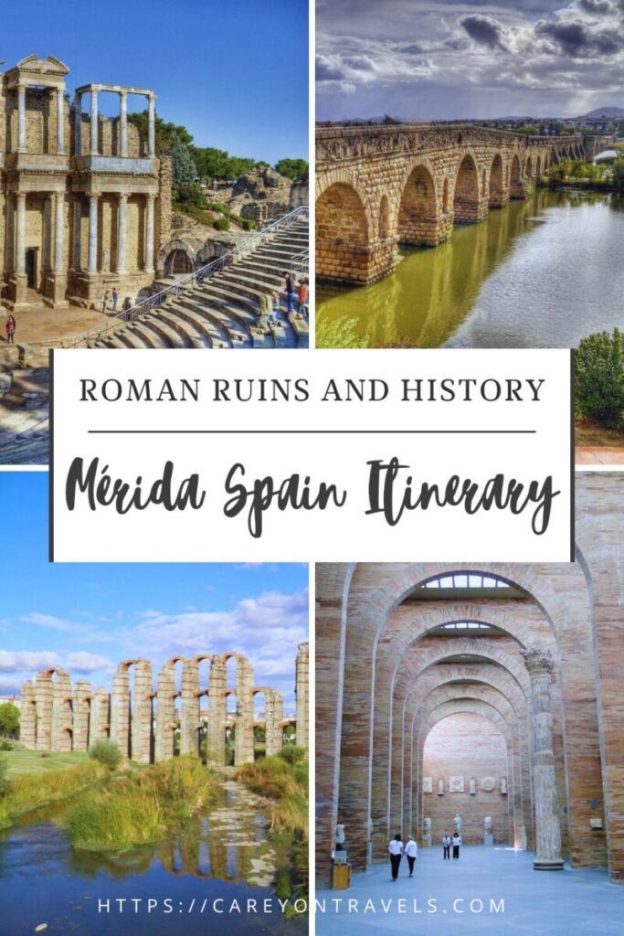 Mérida Spain Roman Ruins pin3