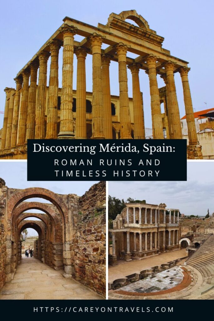 Merida Spain Roman Ruins pin5