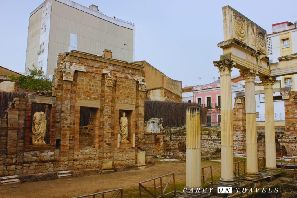 Portico Foro Merida Spain