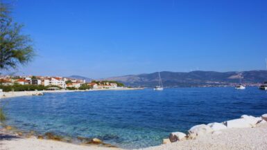 Slatine on the island of Čiovo near Trogir