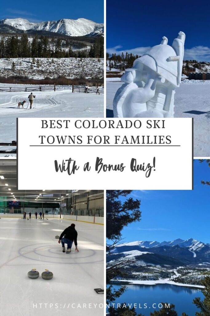 Best Colorado Ski Towns for Families pin2