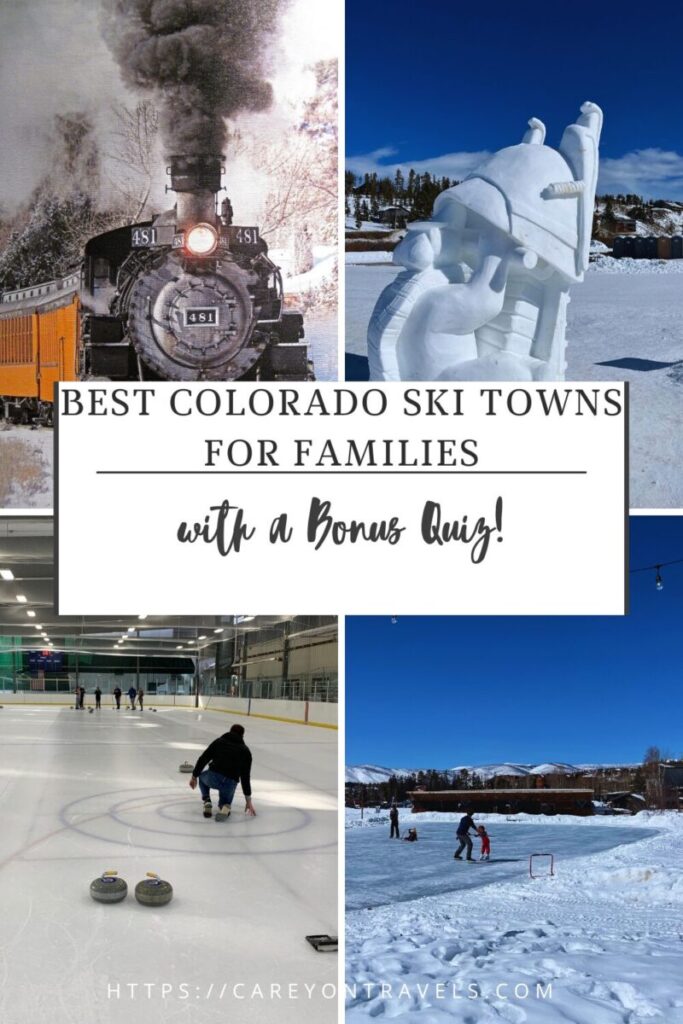 Best Colorado Ski Towns for Families pin3