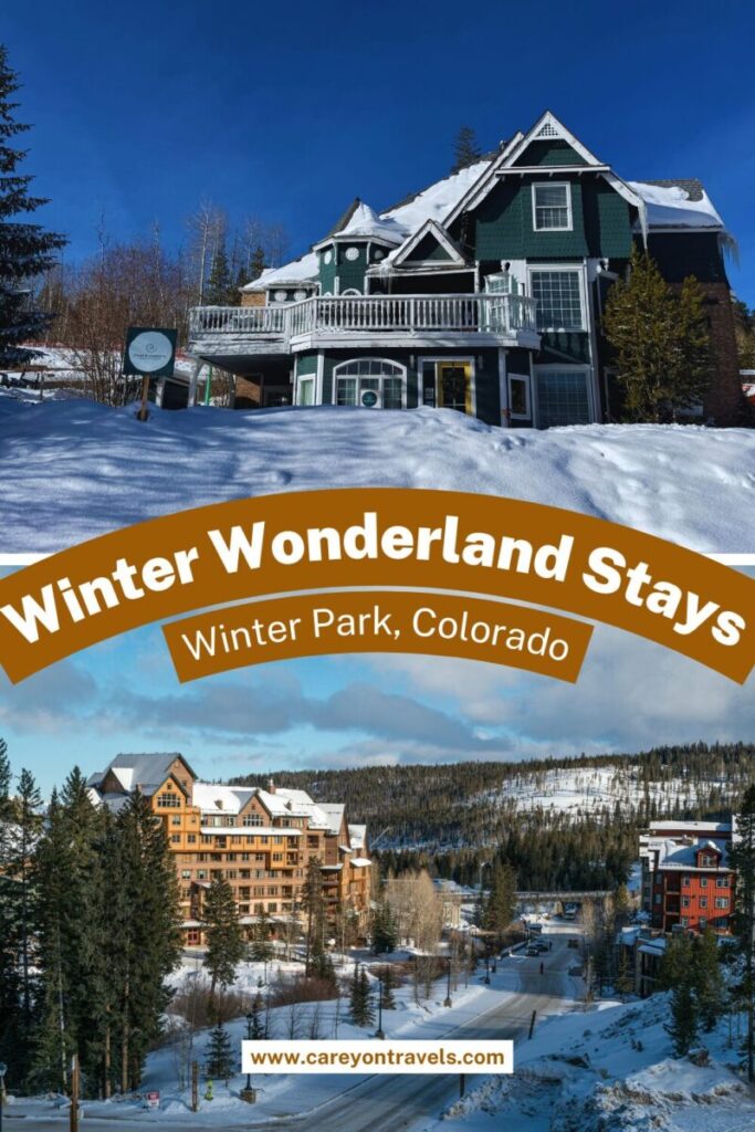 Unique places to stay in Winter Park Colorado pin1. Zephyr photo credit), photo credit Chris F on Pexels