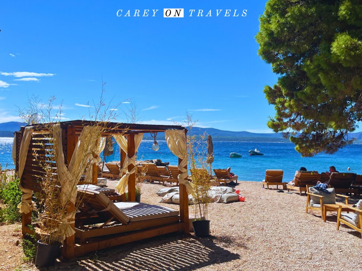 Beautiful Day at the Beach in Bol