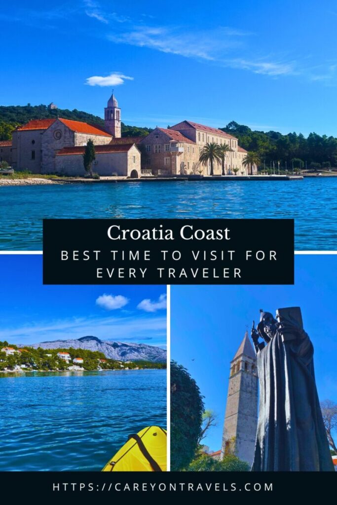 Best Time to Visit Croatia Coast pin2