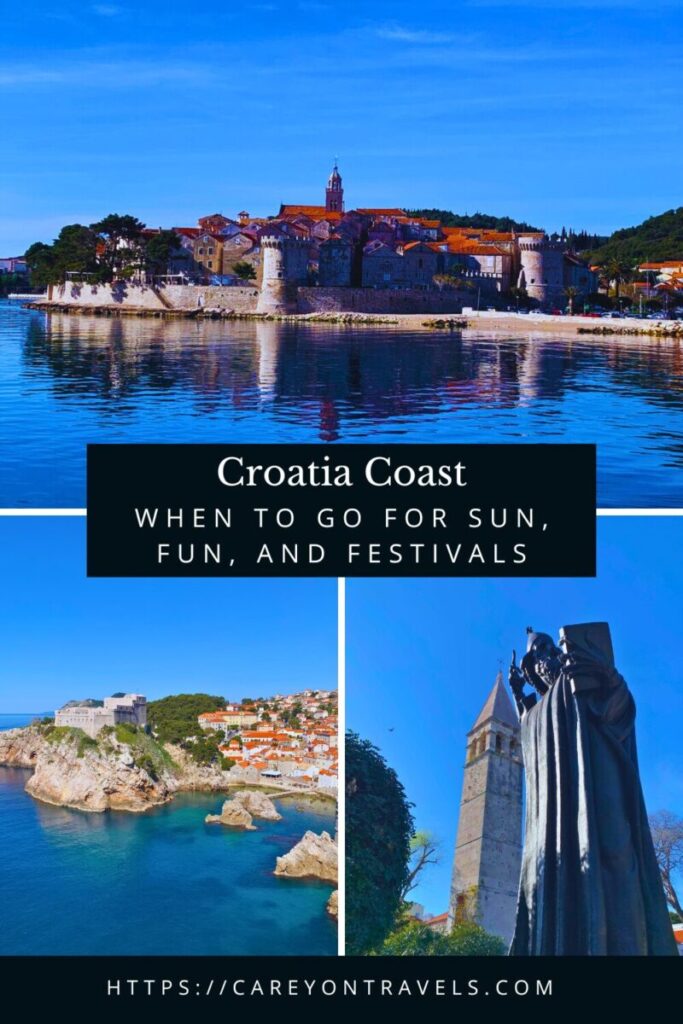 Best Time to Visit Croatia Coast pin2