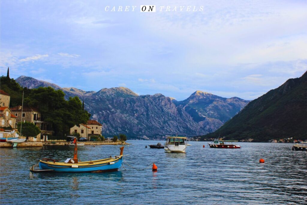 Perast Harbor