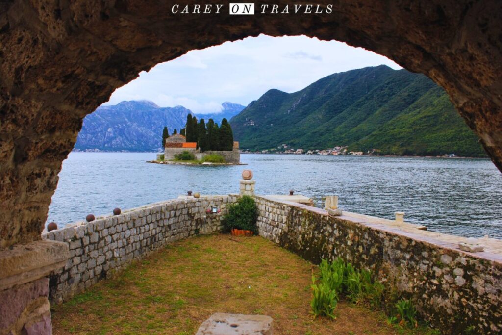 St. George Island from Our Lady of the Rocks Perast