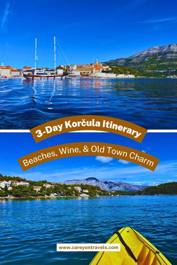 3 days in Korcula pin1