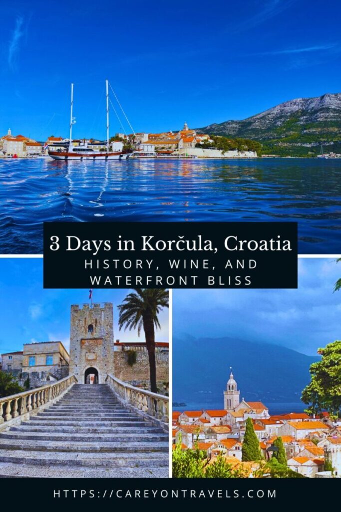 3 days in Korcula pin3