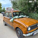 Decorated car in Korcula, Croatia