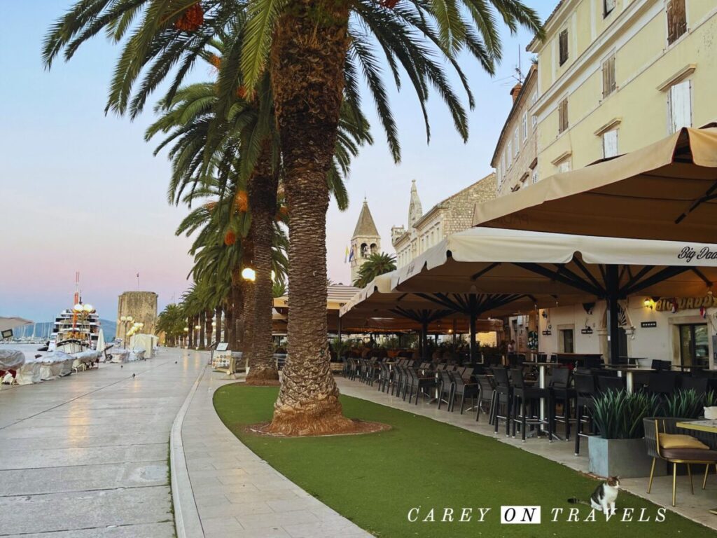 Riva Promenade Trogir Croatia