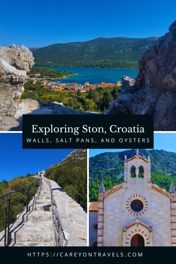 Wall of Ston Croatia pin1