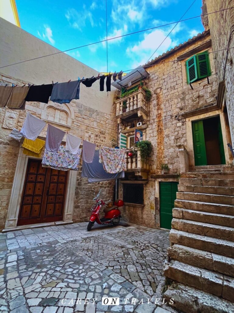 Streets of Trogir Croatia