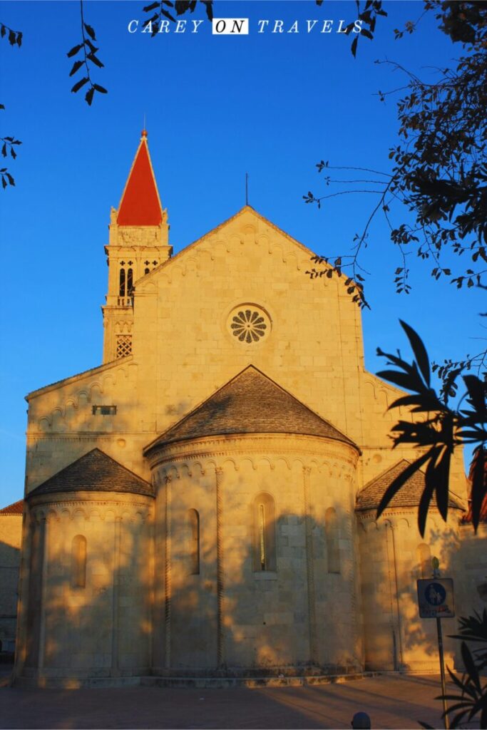 St. Lawrence Cathedral Trogir Croatia from the Waterfront