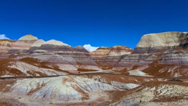 Blue Mesa Trail Petrified Forest National Park (from the trail)