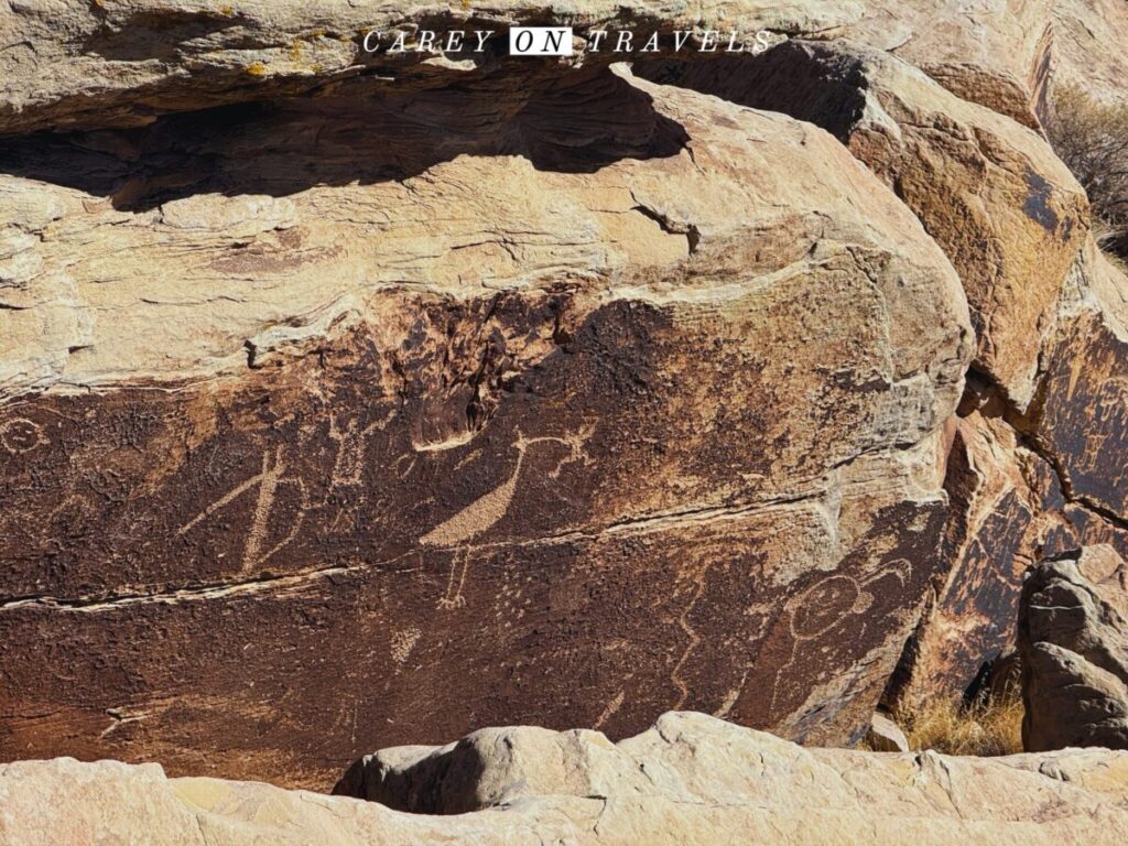 Puerco Pueblo Petroglyphs Petrified Forest National Park