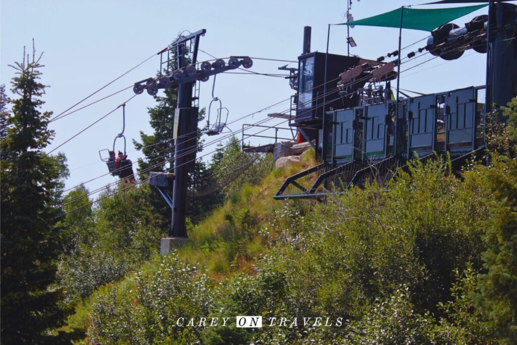 Scenic Chairlift Rides Utah Olympic Park