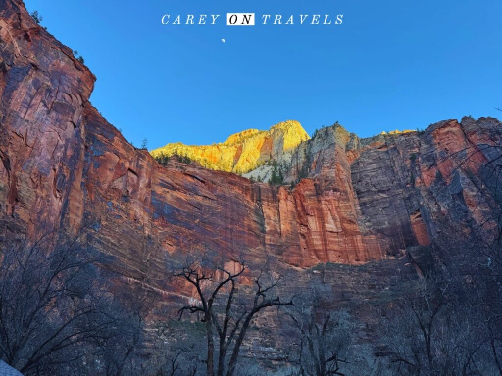 Zion Canyon Evening