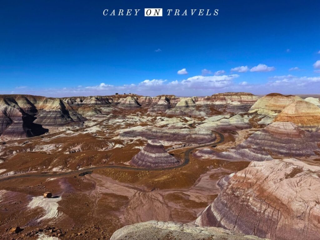 Blue Mesa Overlook Petrified Forest National Park