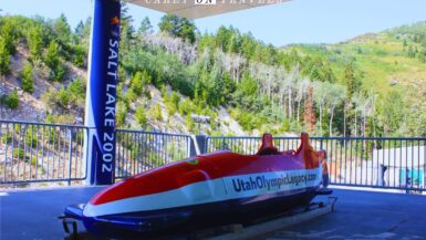 Utah Olympic Park bobsled