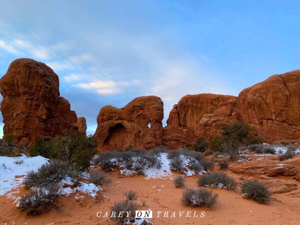 Elephants in Arches National Park