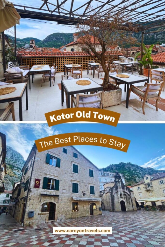 Kotor Old Town Places to Stay pin2