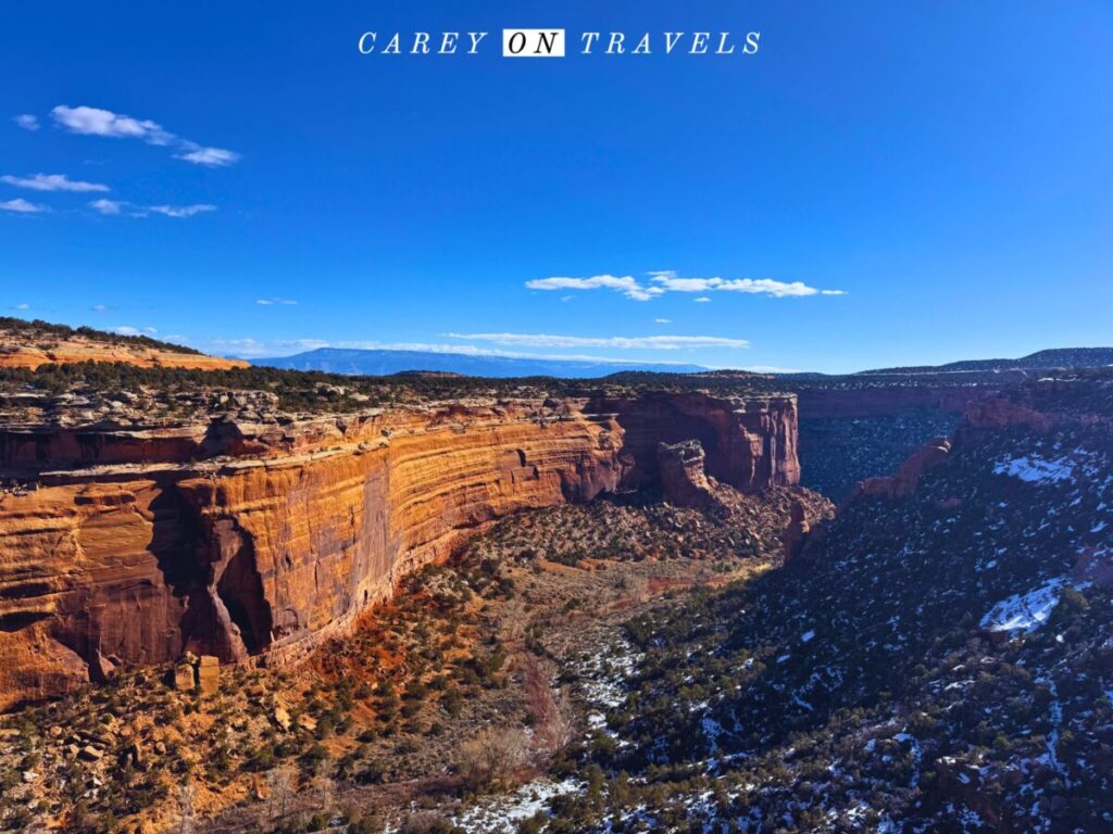 Fallen Rock Overlook Colorado National Monument