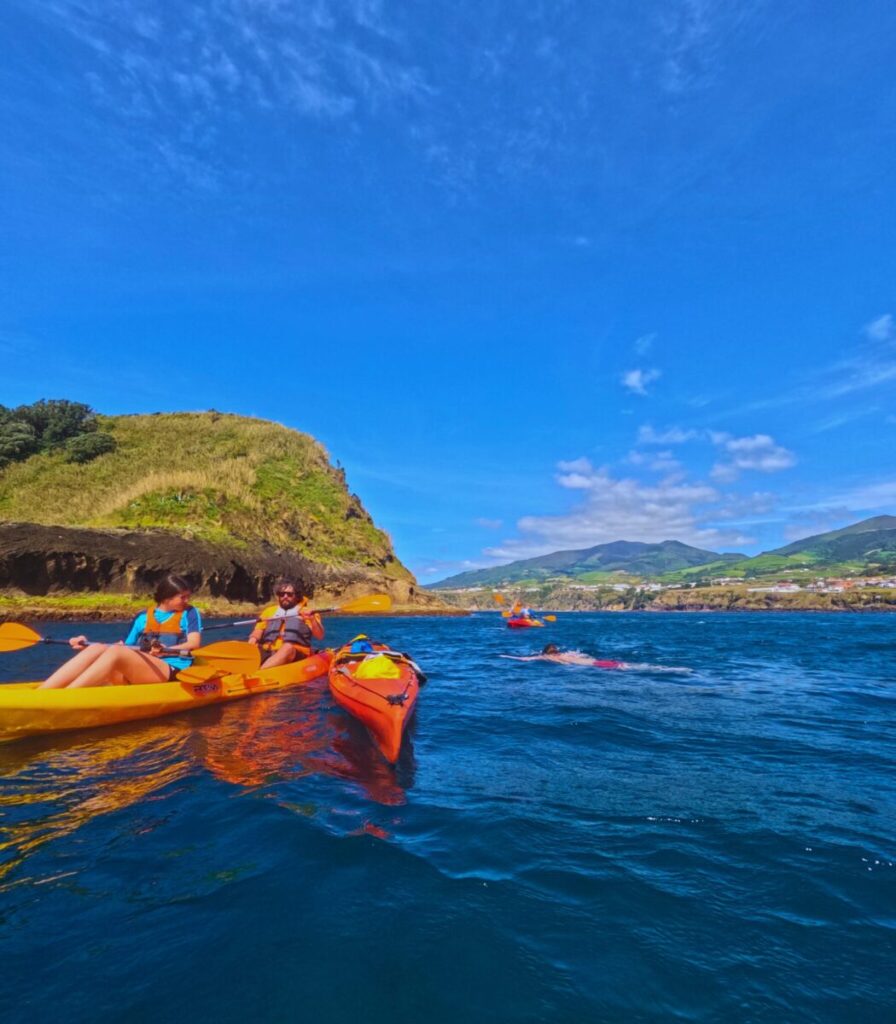 Vila Franca do Campo Islet Kayak Snorkeling