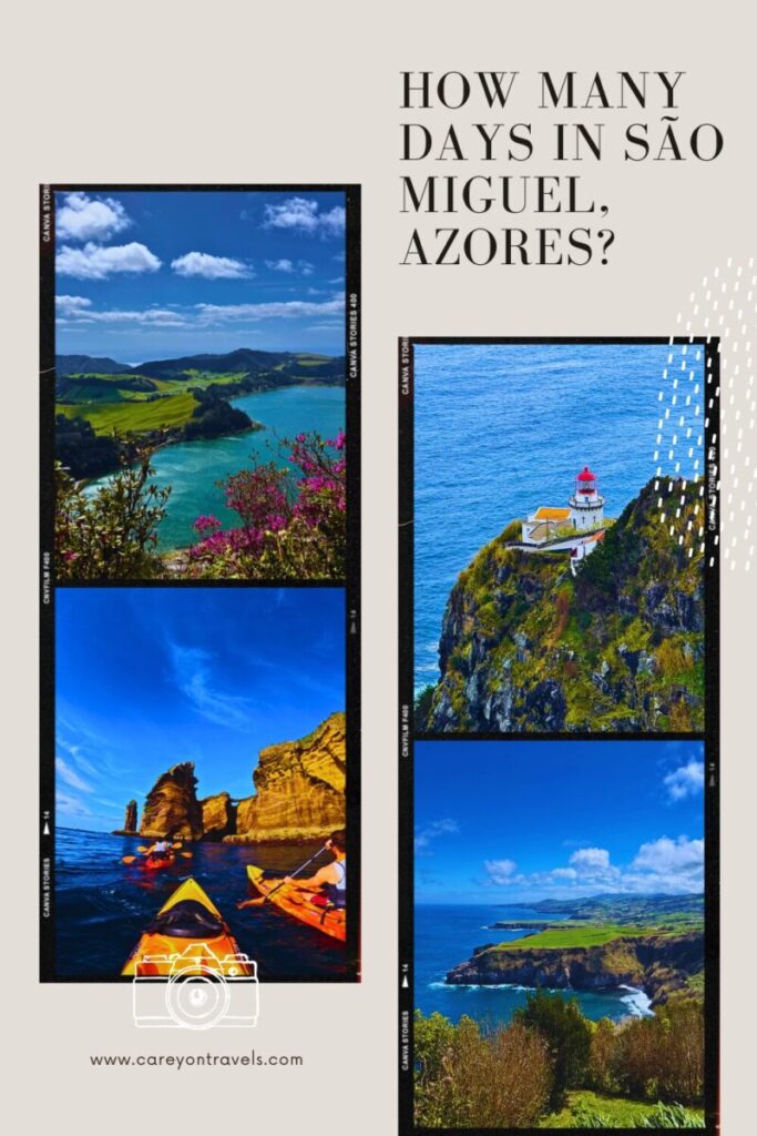 how many days in São Miguel Azores 1