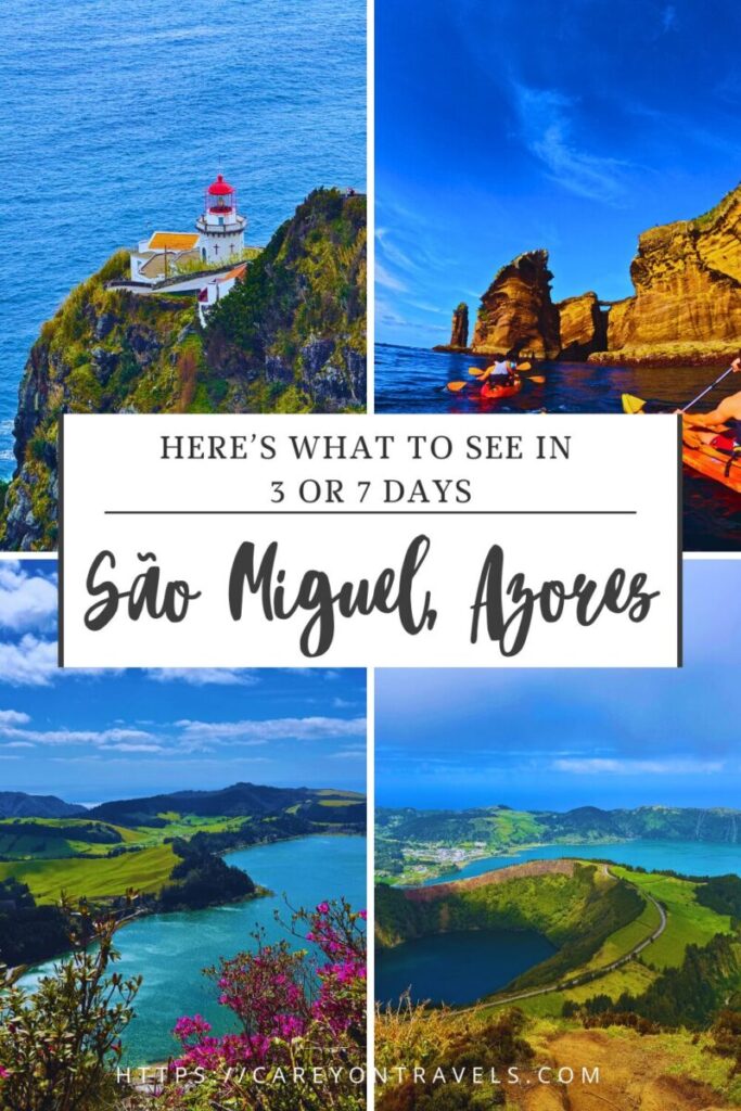 how many days in São Miguel Azores pin4