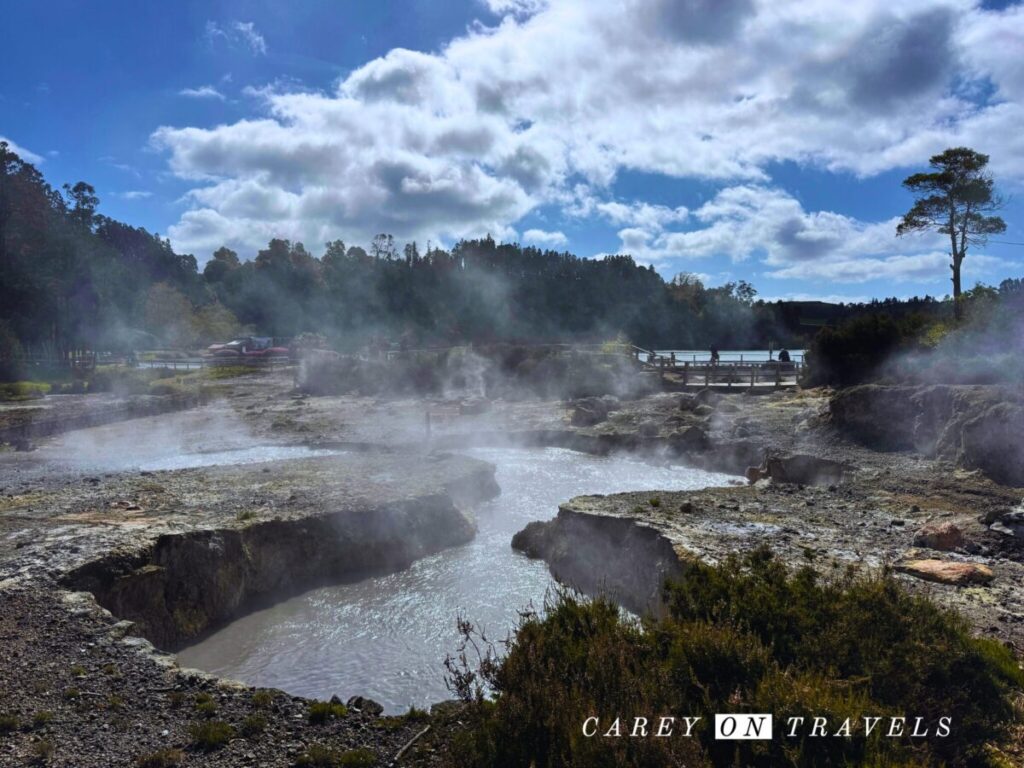 Caldeiras at Lagoa das Furnas