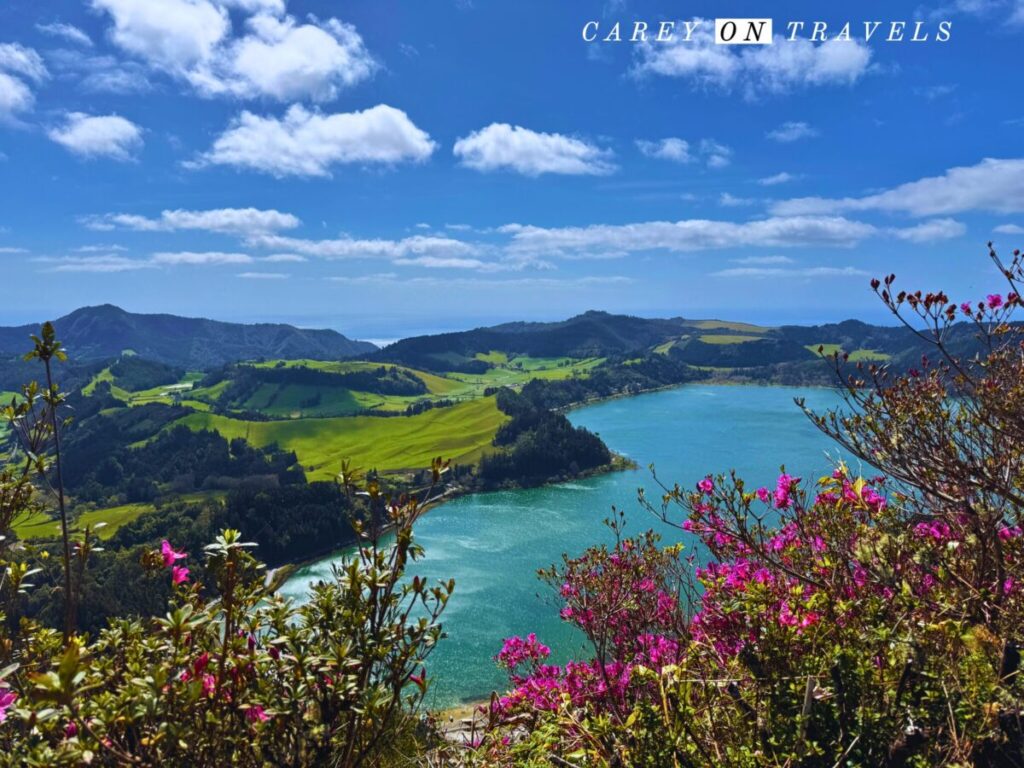 Miradouro Pico Do Ferro over Lagoa das Furnas
