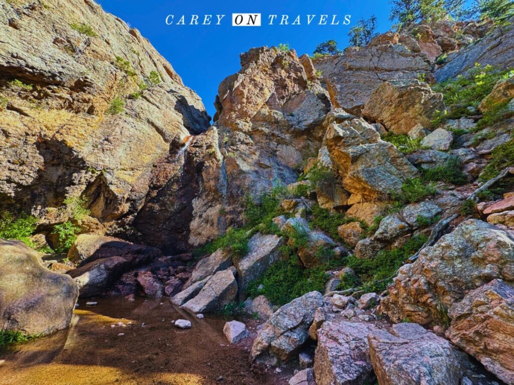 Horsetooth Falls near Fort Collins