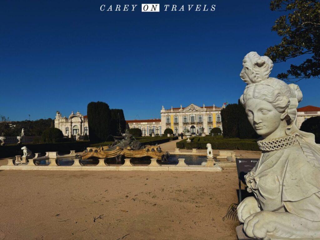 View of Queluz Palace from the Gardens