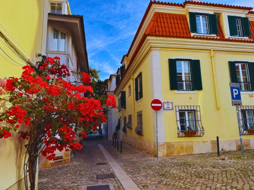 Streets of Cascais Portugal