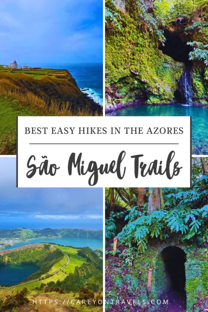 Easy Hikes São Miguel Azores pin1