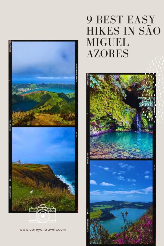 Easy Hikes São Miguel Azores pin2