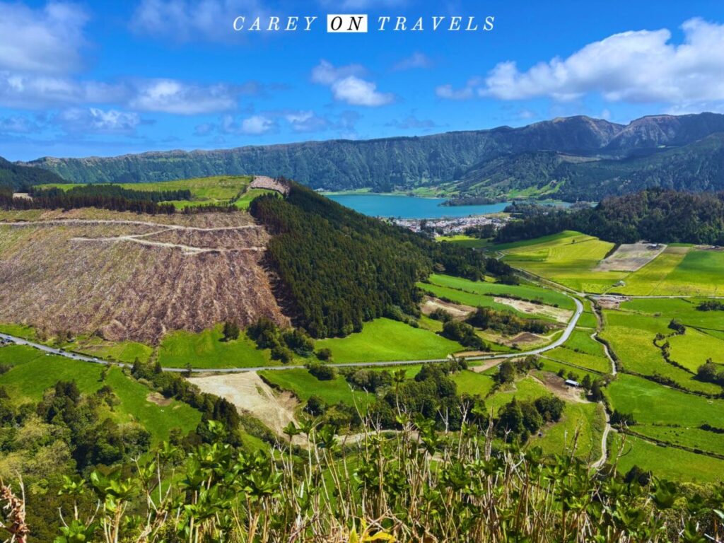 View of Sete Cidades