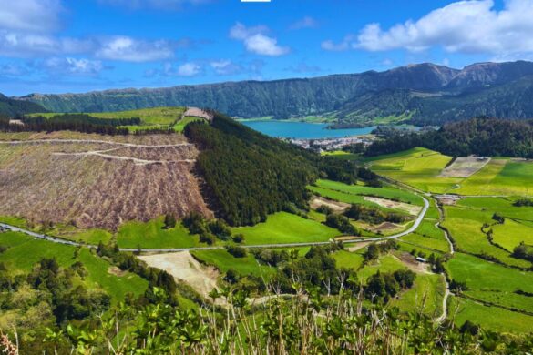 View of Sete Cidades