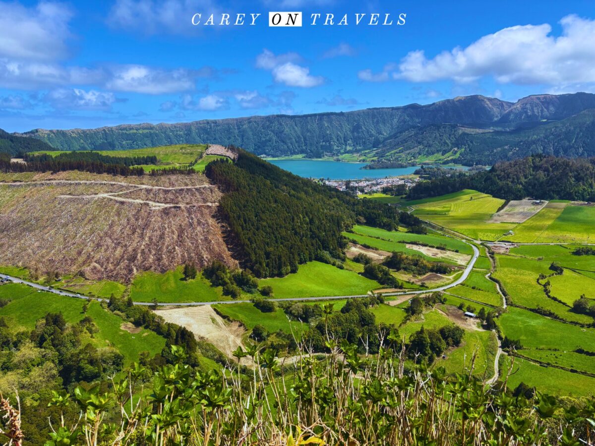 View of Sete Cidades