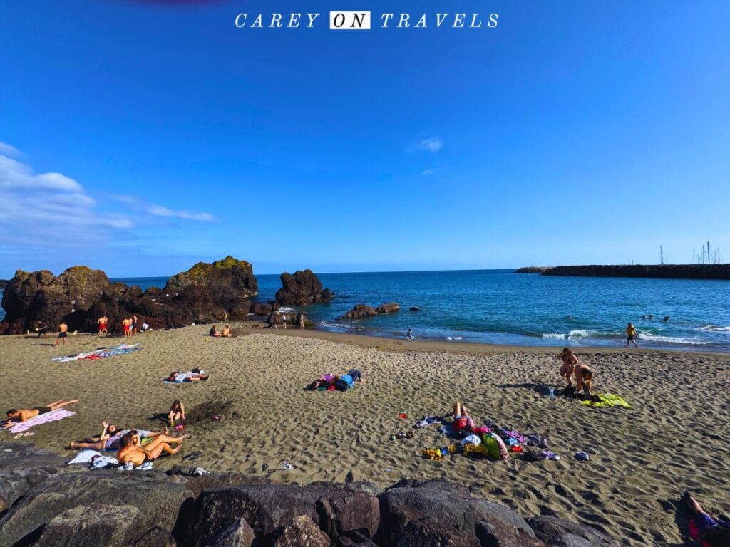 Praia Vinha d’Areia Vila Campa do Franco São Miguel
