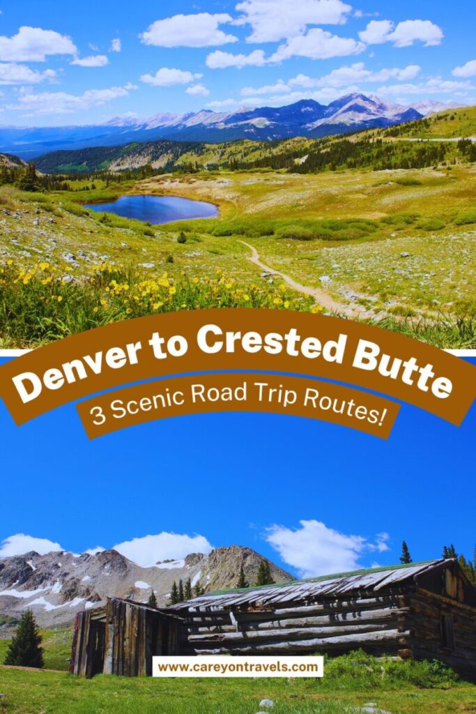 Denver to Crested Butte Road Trip pin2