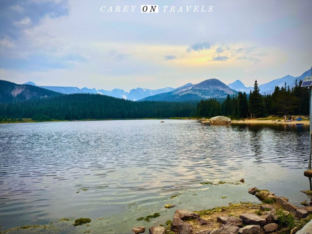 Brainard Lake under Smoky Skies