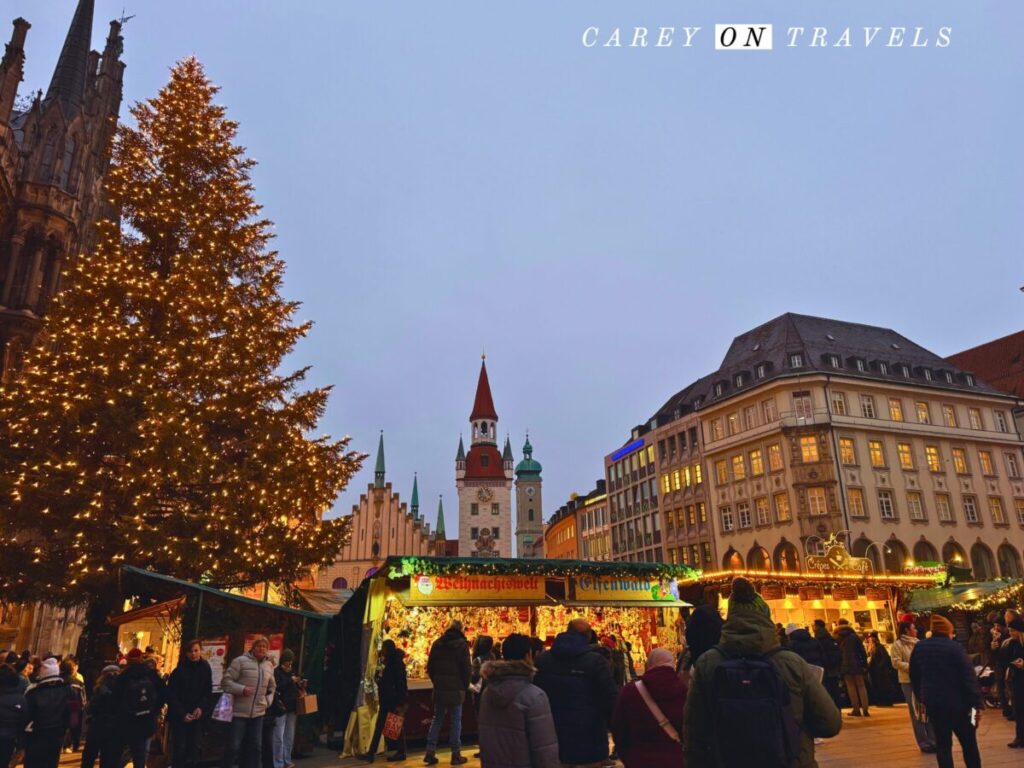 Munich Christmas Market Marienplatz