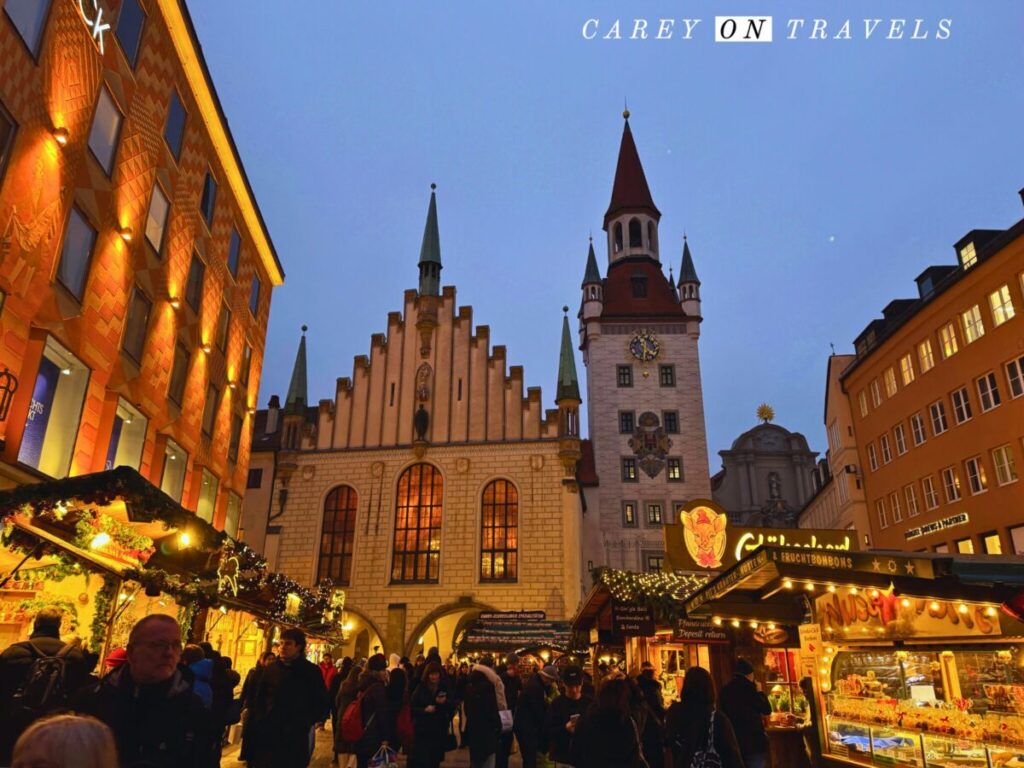 Munich Christmas Market Holidays Marienplatz