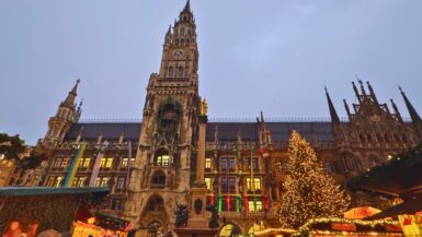 Munich Christmas Market Marienplatz