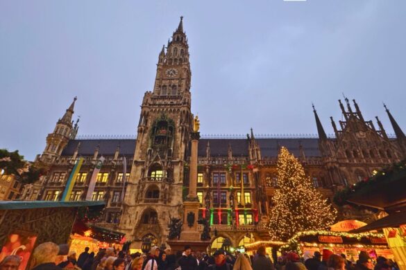 Munich Christmas Market Marienplatz