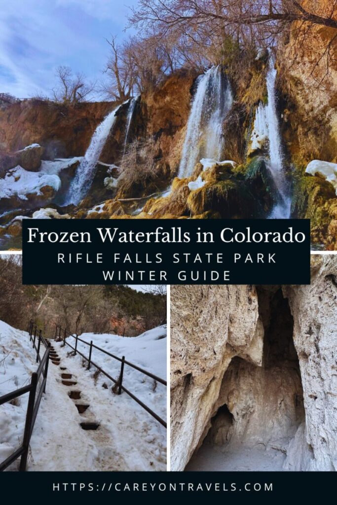 Rifle Falls State Park Winter pin1