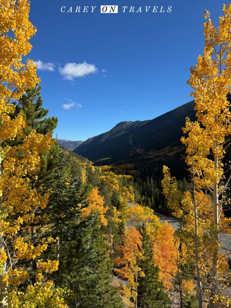 Guanella Pass in Fall